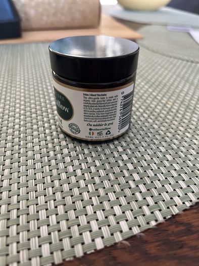 New 100% Organic Irish Tallow Bare Balm.