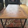 Rustic Oak & Peppercorn Coffee Table Image 5