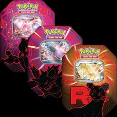 Pokemon Team Rocket Tin Set of 3