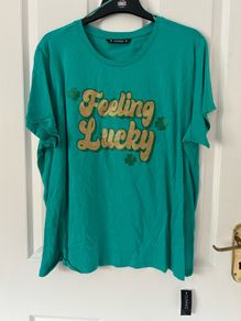 Ladies Lucky TShirt Size XL