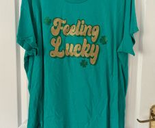 Ladies Lucky TShirt Size XL