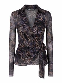Zara Patterned Blouse