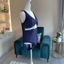 Ladies Navy & White Swimsuit from TU  Size UK 18 / EU 46 Image 3