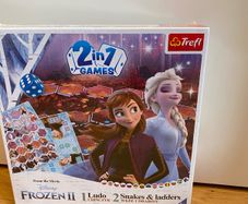 New frozen 2 board game ludo & snakes and ladders