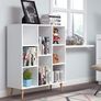 New 8 Tier Bookcase Display Room Divider - FREE P&P Image 2