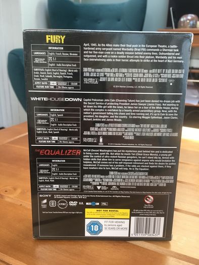 Triple DVD set