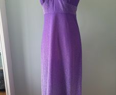 purple vintage dress