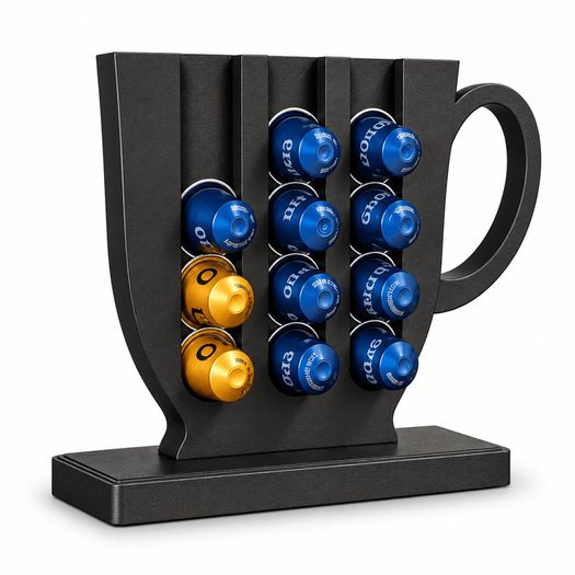 Coffee Capsule Stand - 3D - Holds 12 Pods