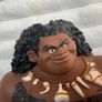 Disney Moana Maui approx. 8" Tribal Tattoos Used Please see pictures Image 3