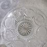 Set Of 3 - 6.5  Inches Shallow Vintage Bohemia Hand Cut Lead Crystal 24% Au Plomb Czechoslovakia Dish Bowl Image 5