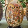 Three vintage Japanese Satsuma eggs Image 4