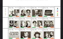 2016 Ireland Centenary of the Easter Rising Commemorative Stamps Sheetlet Plate 1A1A1A1A1A1A Mint Never Hinged (MNH)