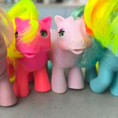 4 x Bundle of Beddy Bye Eyes BBE Babies MLP G1 My Little Pony