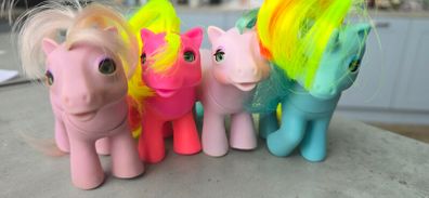4 x Bundle of Beddy Bye Eyes BBE Babies MLP G1 My Little Pony