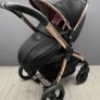 egg pram black and rose gold limited edition Image 4