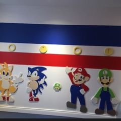 Mario/Luigi sonic/tails Wall murals