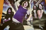 AIRBOURNE - Autographed poster from 2008 when they first played Ireland (Excellent Condition)