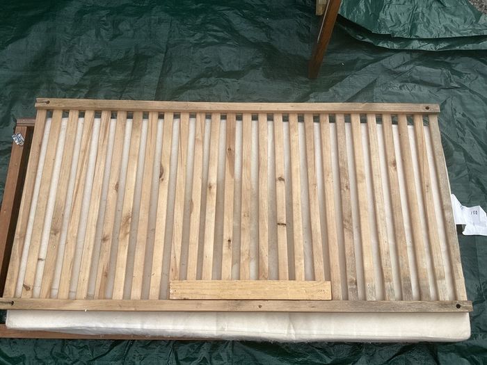 Baby cot with mattress in good condition FOR FREE