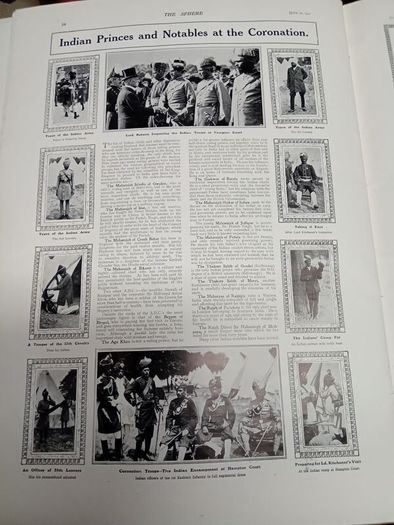 The Sphere / An Illustrated Newspaper of  the coronation of King George V of the United Kingdom( June 27th  1911 )