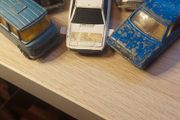 Corgi Juniors Bond Lotus, Bond Aston Martin, Black Cab (Playworn)