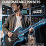 Smart Electric Guitar with Built-in DSP Effects, 4 Presets, USB-C OTG Recording, Headphone Output, Alnico Pickups w/Coil Split, Carbon Fiber Body, Gig Bag, Strap, Cable & Picks Image 4