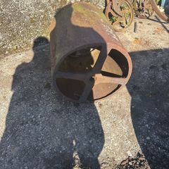 Single cast iron roller