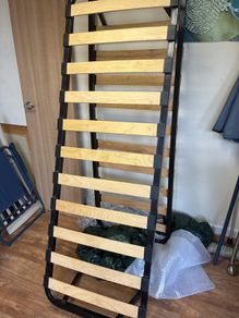 Mobile home single bed frames
