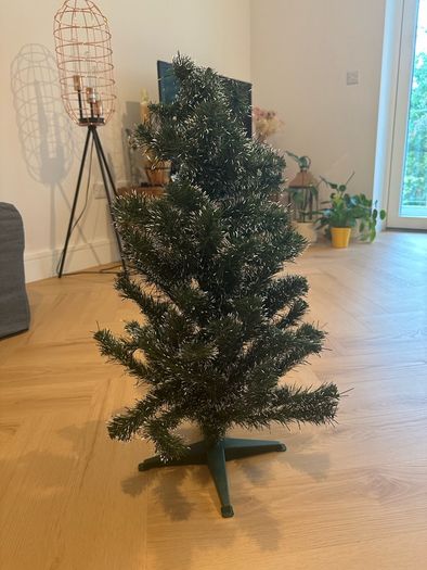 Small artificial Xmas tree