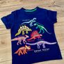 Glow in the dark Mini Boden boys T-shirt size 5/6 years old Image 2