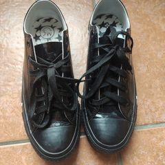 Converse x Miley Cyrus Chuck Taylor All Star Low Patent Stars Black  UK 6