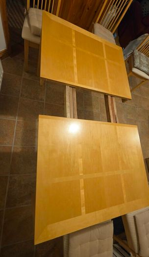 Kitchen Dining Table with six chairs