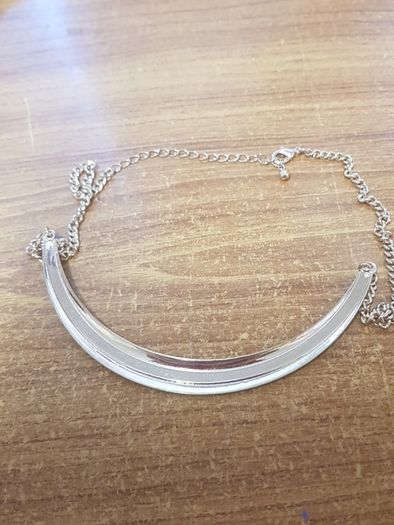 Vintage silver dust necklace