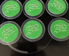 Think Green Heineken Coasters