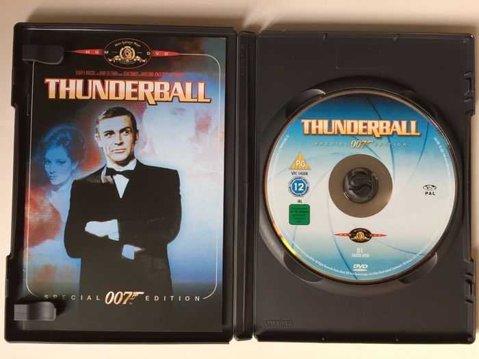 007 James Bond 04 - Thunderball [1967] Sean Connery [Movie DVD]