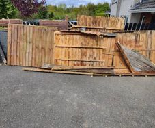 Free Timber Shed and Decking for Collection