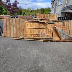 Free Timber Shed and Decking for Collection