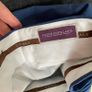 New Louis Copeland Canali Blue Wool Trousers 34R Image 8