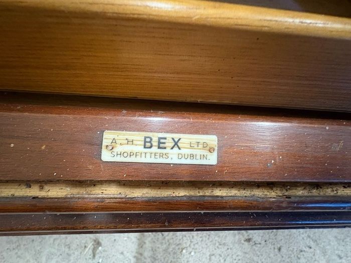 Vintage Display Counter