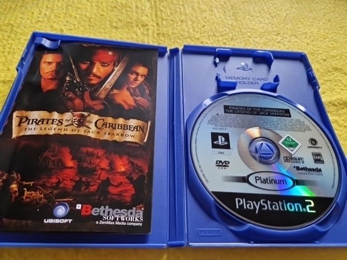 Pirates of the Caribbean The Legend of Jack Sparrow PlayStation2 ps2 games Original
