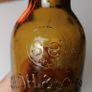 35 - Vintage Kiloh Beer Bottle Embossed Letters Brown Glass Cork Image 3