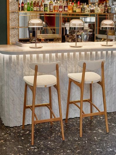 Mid Century 200-190 Upholstered Bar Stool - Made to Order