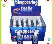 disappearing ink