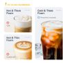 BRAND NEW Milk Frothing Foamer Chocolate Mixer Cold/Hot Latte Cappuccino fully automatic Milk Warmer Cool Touch Image 3