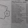 Renault Rear Brake Pads. Image 2