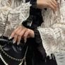 Zara contrasting fringe cardigan/jacket Image 2