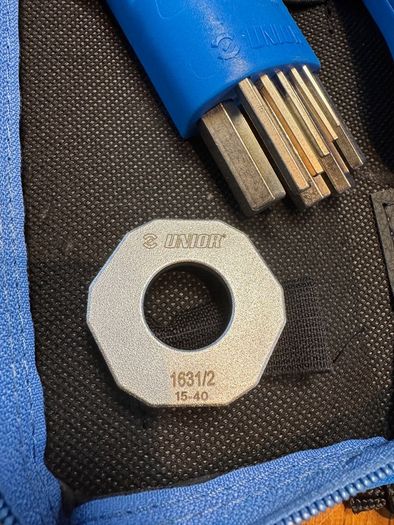 Unior professional toolset for home mechanics