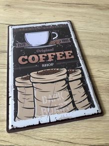 Wall art picture tin plaque