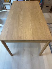IKEA Tonstad oak veneer desk