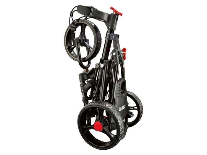 Fast Fold Flat 3 wheel Trolley - Compact size when folded