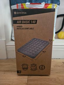 Double Air Mattress + Hand Pump